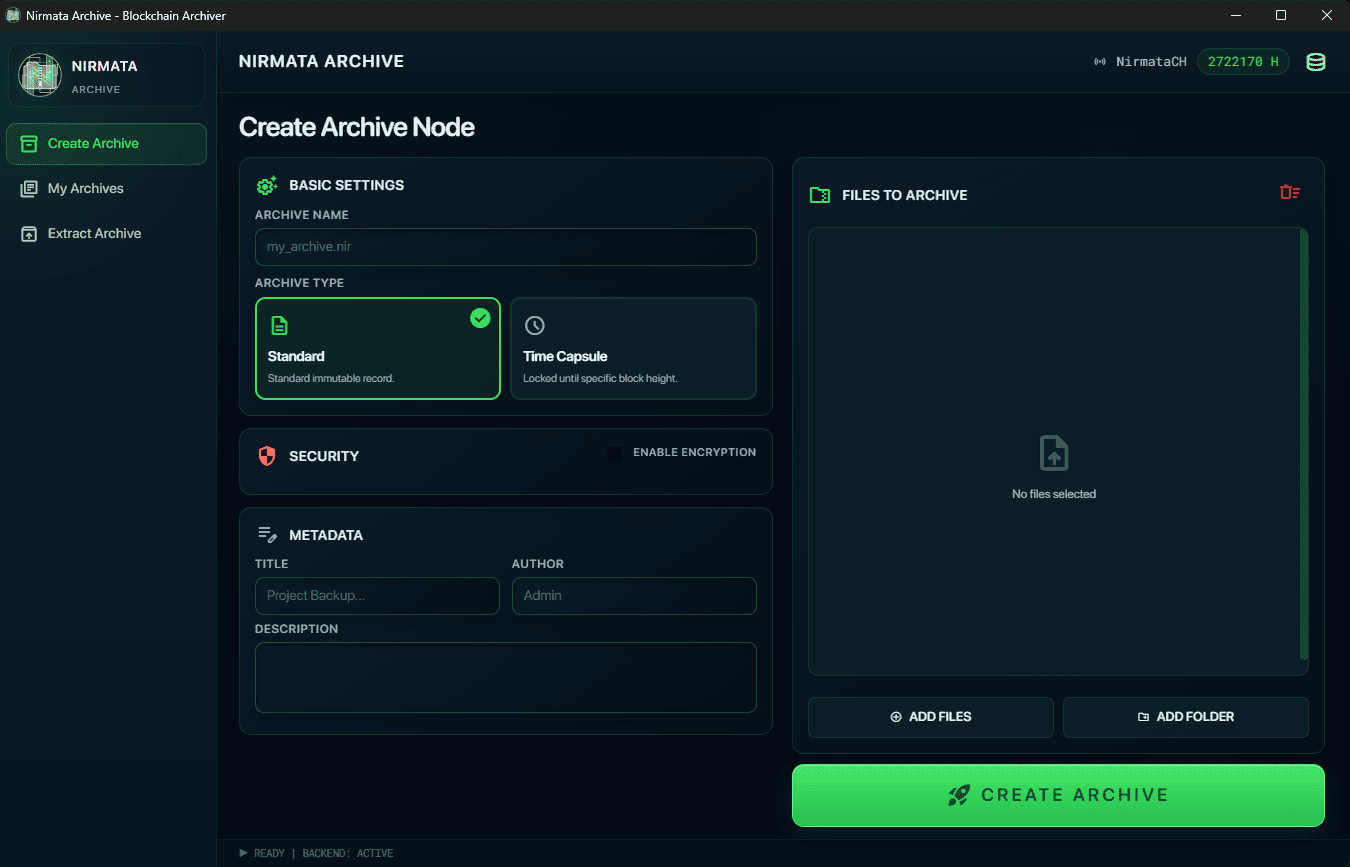 nirmataarchive-create alt nirmataarchive-create